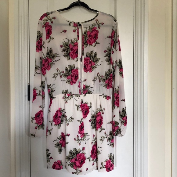 NWT charlotte russe flower romper - Picture 5 of 8